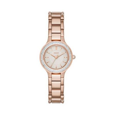 Ladies Chambers rose gold-tone bracelet watch ny2393